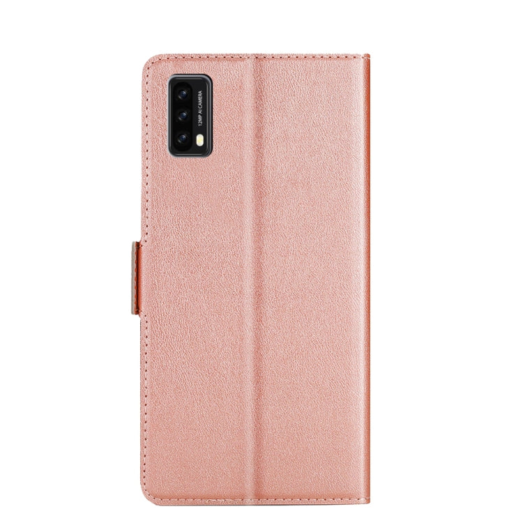 For Blackview A90 Ultra-thin Voltage Side Buckle PU + TPU Leather Phone Case