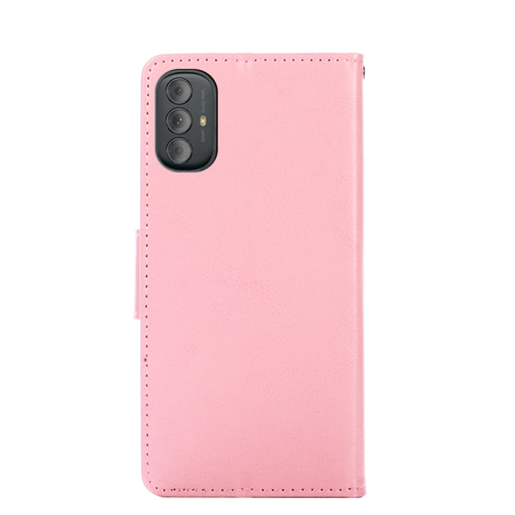 For Motorola Moto G Power 2022 Crystal Texture Leather Phone Case