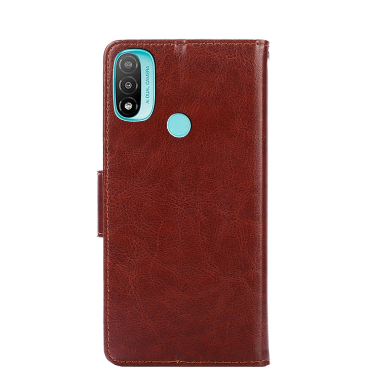 For Motorola Moto E20 Crystal Texture Leather Phone Case