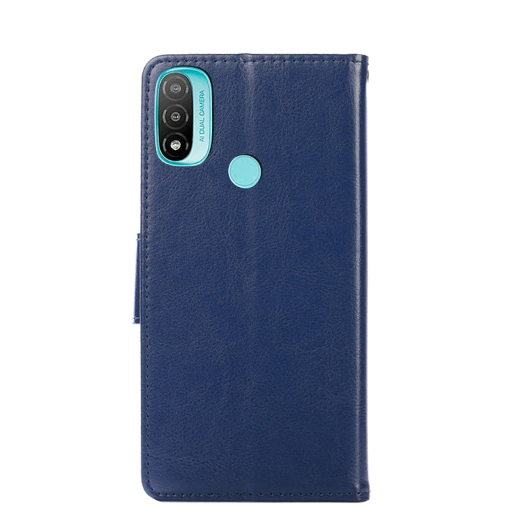 For Motorola Moto E20 Crystal Texture Leather Phone Case