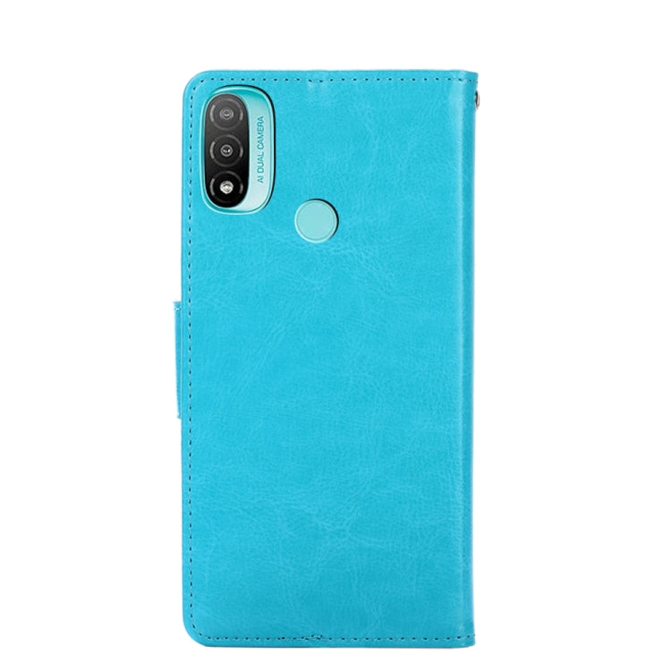 For Motorola Moto E20 Crystal Texture Leather Phone Case
