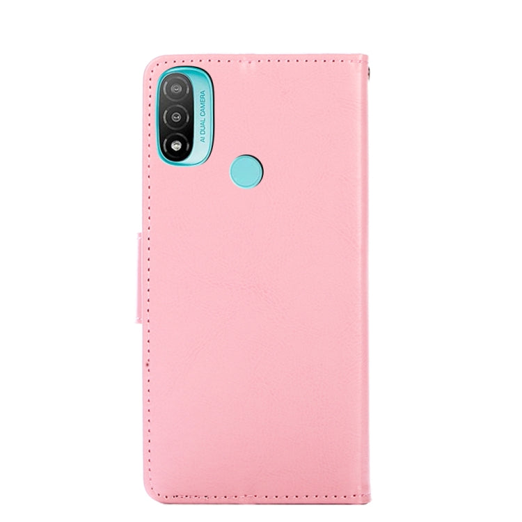 For Motorola Moto E20 Crystal Texture Leather Phone Case