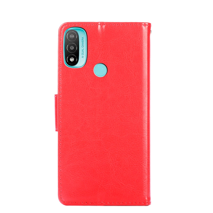 For Motorola Moto E20 Crystal Texture Leather Phone Case