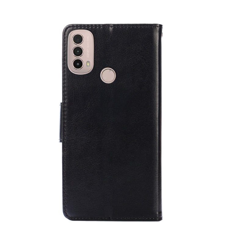 For Motorola Moto E40 Crystal Texture Leather Phone Case