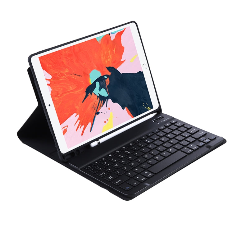 C-098B Candy Color Skin Feel Texture Bluetooth Keyboard Leather Case with Pen Holder For iPad Air 4 10.9 2020 / Air 5 10.9 2022