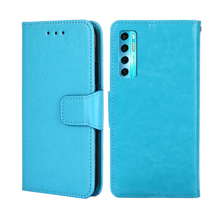 For TCL 20 Pro 5G Crystal Texture Leather Phone Case