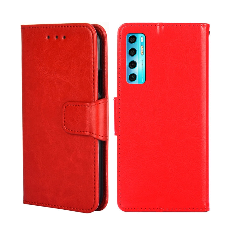 For TCL 20 Pro 5G Crystal Texture Leather Phone Case