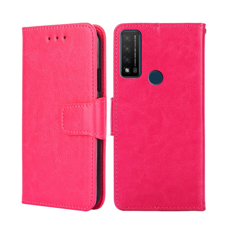 For TCL 20R 5G / 20 AX 5G Crystal Texture Leather Phone Case