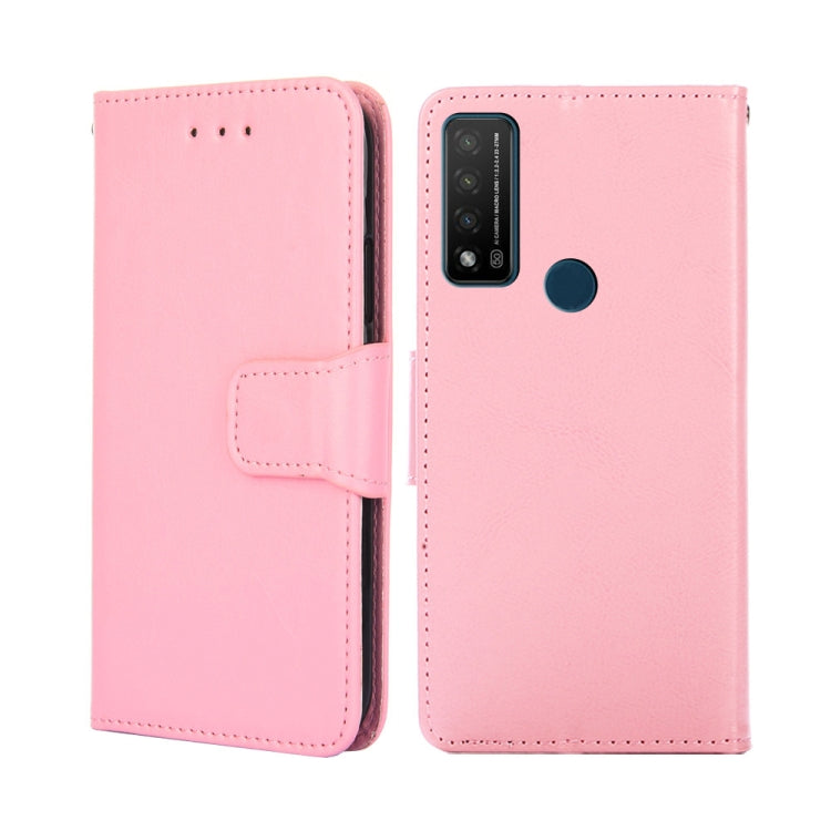 For TCL 20R 5G / 20 AX 5G Crystal Texture Leather Phone Case