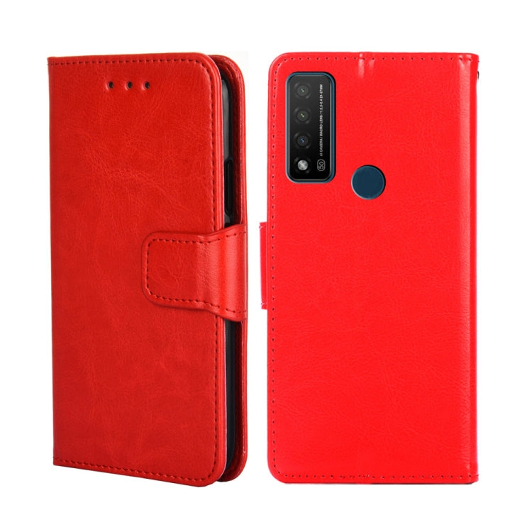 For TCL 20R 5G / 20 AX 5G Crystal Texture Leather Phone Case