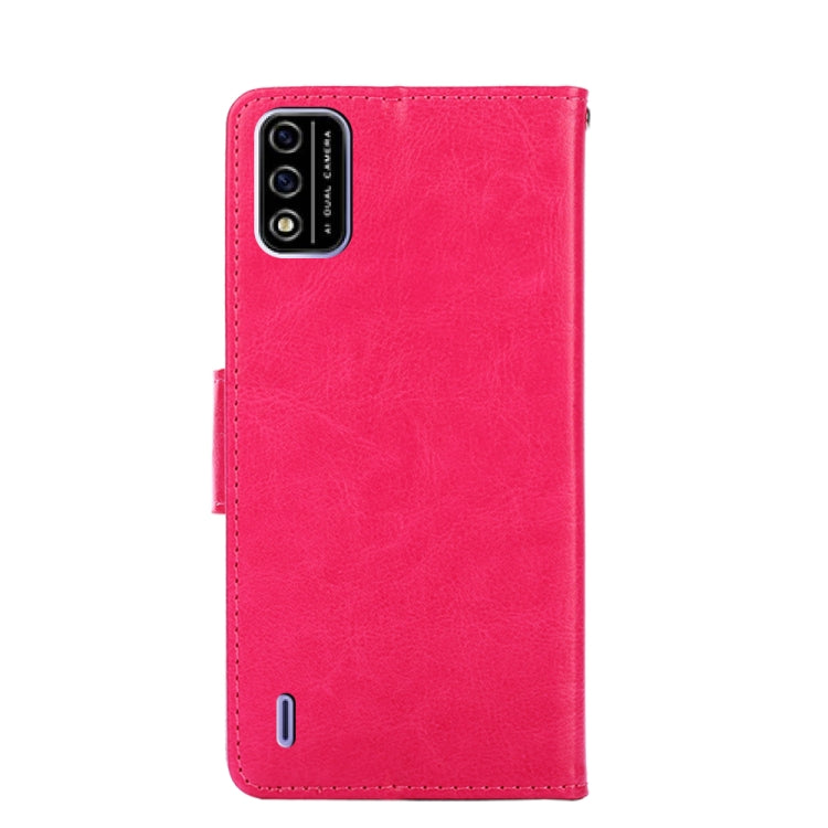 For Itel A48 Crystal Texture Leather Phone Case