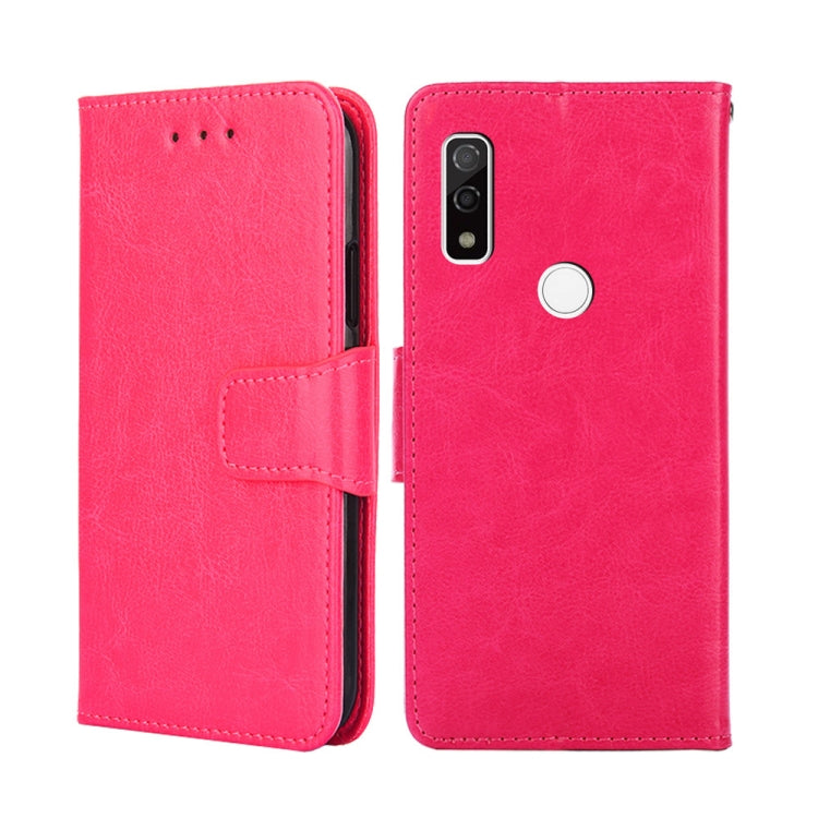 For Fujitsu Arrows WE F-51B Crystal Texture Leather Phone Case