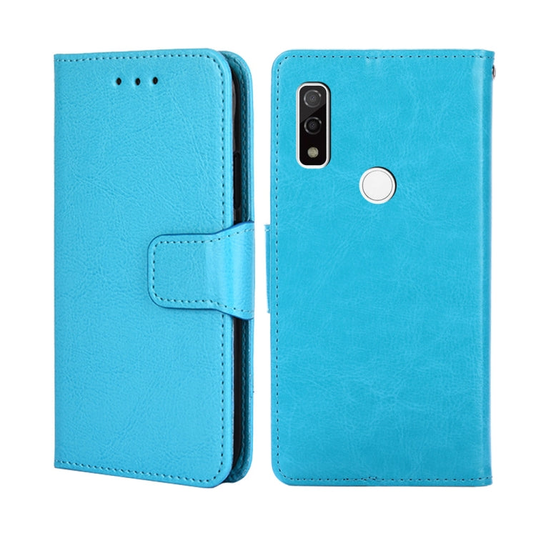 For Fujitsu Arrows WE F-51B Crystal Texture Leather Phone Case