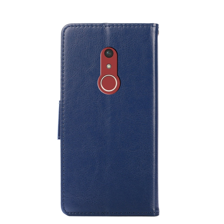 For Fujitsu Arrows Be4 Plus Crystal Texture Leather Phone Case