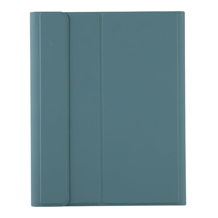 T098B Candy Color Skin Feel Texture Bluetooth Keyboard Leather Case with Pen Holder For iPad Air 4 10.9 2020 / Air 5 10.9 2022