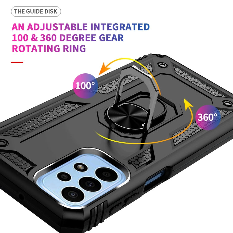 For Samsung Galaxy A23 Shockproof TPU + PC Phone Case with Holder
