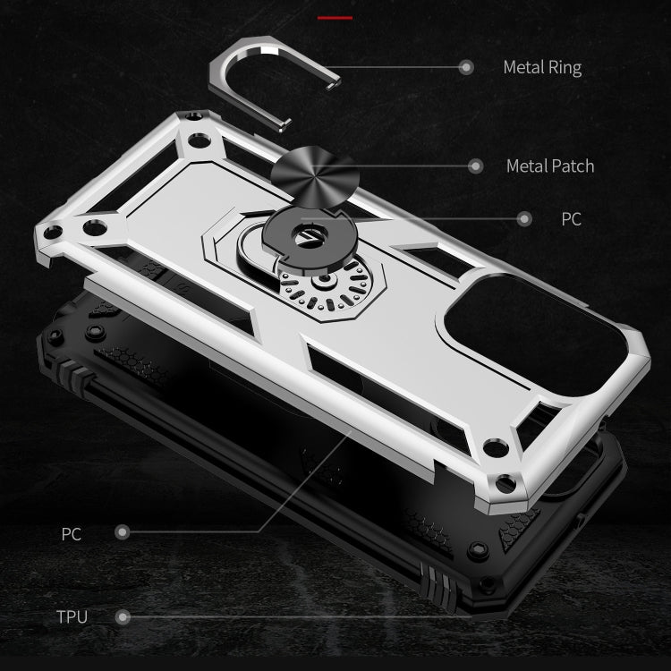 For Samsung Galaxy A23 Shockproof TPU + PC Phone Case with Holder