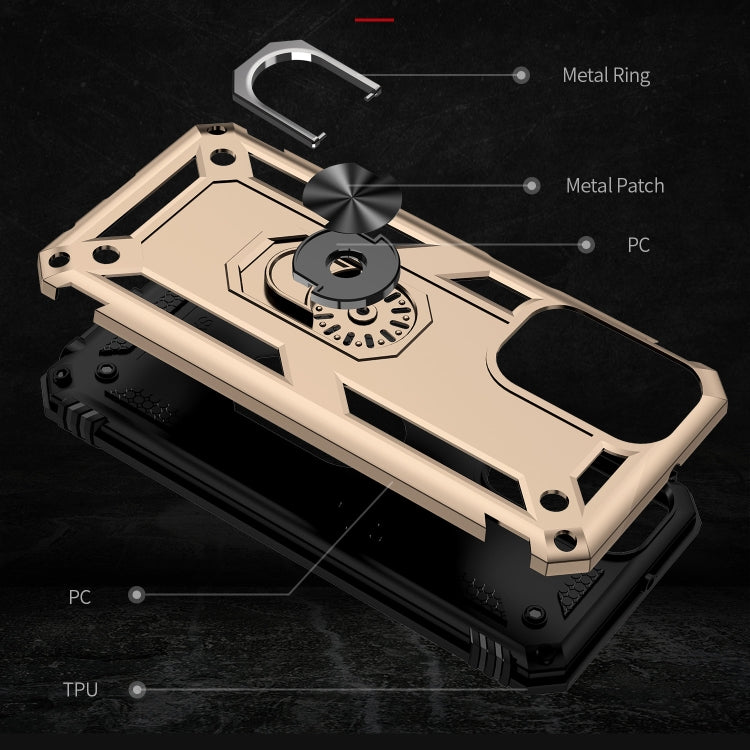 For Samsung Galaxy A23 Shockproof TPU + PC Phone Case with Holder
