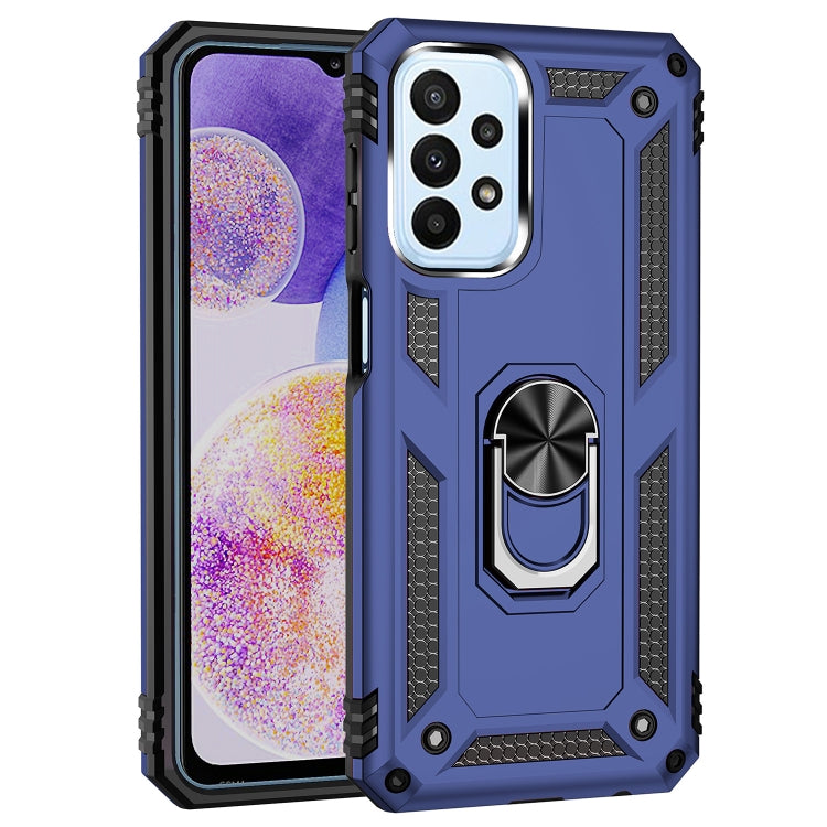 For Samsung Galaxy A23 Shockproof TPU + PC Phone Case with Holder