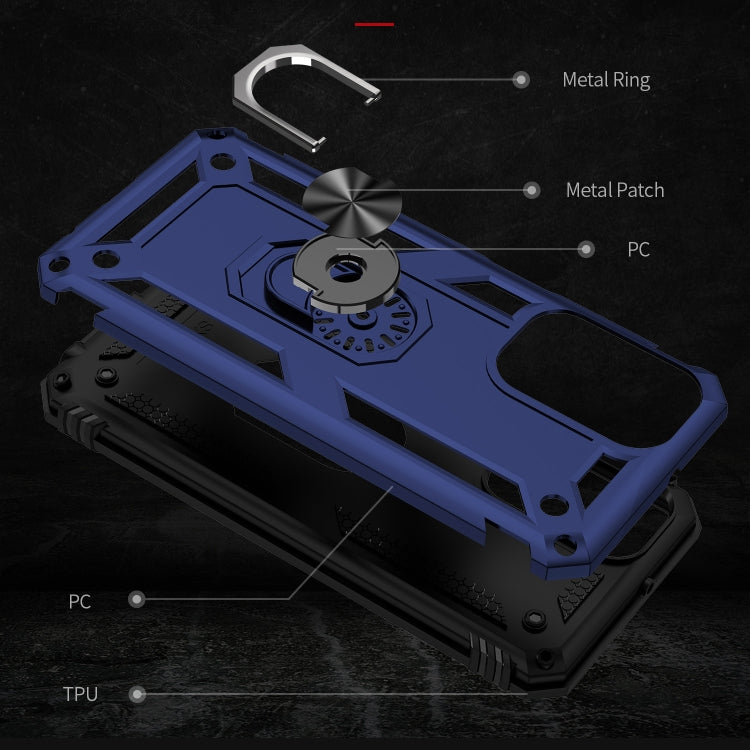 For Samsung Galaxy A23 Shockproof TPU + PC Phone Case with Holder