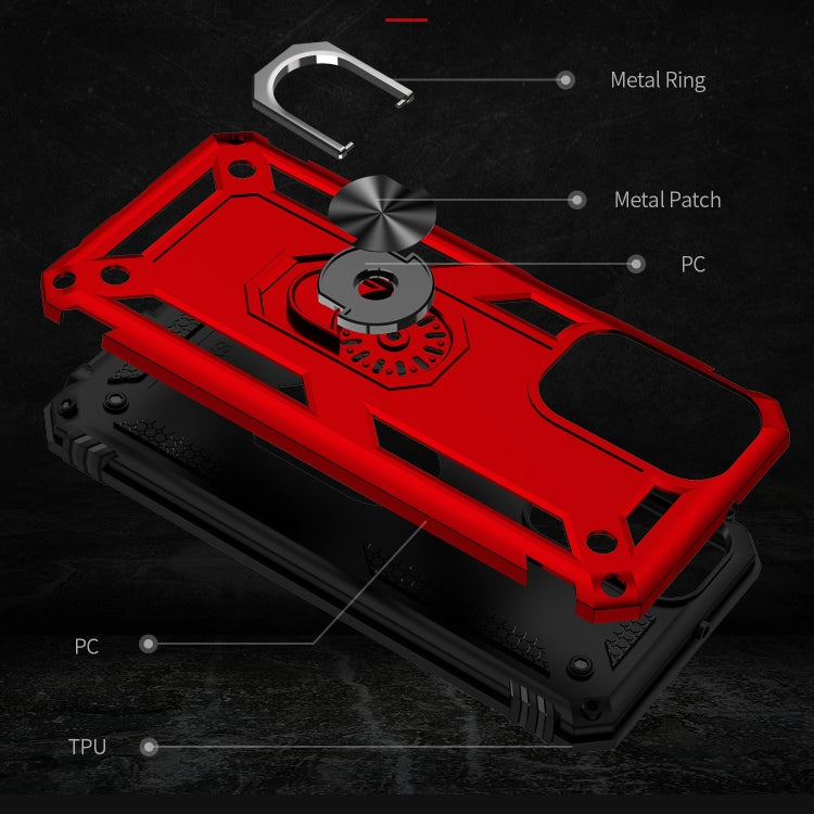 For Samsung Galaxy A23 Shockproof TPU + PC Phone Case with Holder