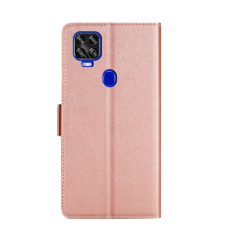 For ZTE Axon 11 SE 5G / V2020 Ultra-thin Voltage Side Buckle Leather Phone Case