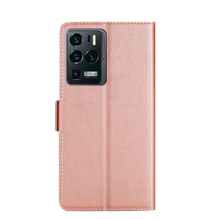 For ZTE Axon 30 Ultra Ultra-thin Voltage Side Buckle Leather Phone Case