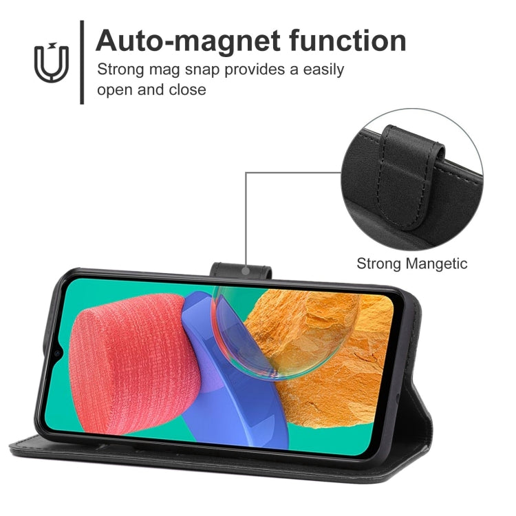 Leather Phone Case For Samsung Galaxy M33 (India)