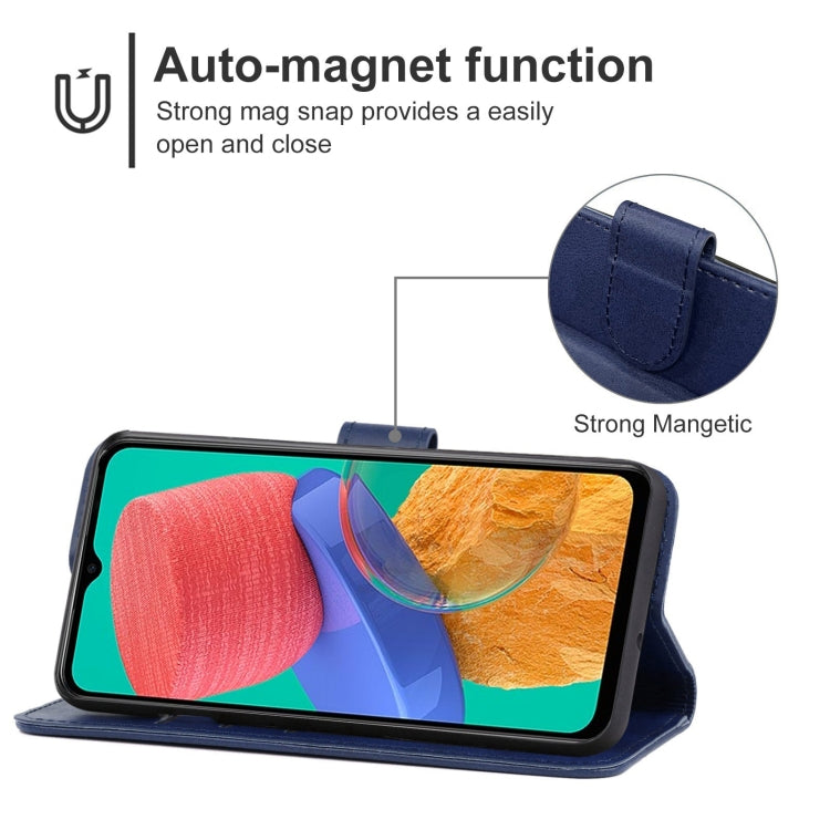 Leather Phone Case For Samsung Galaxy M33 (India)