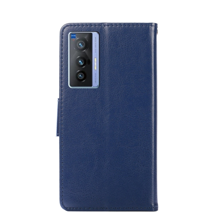 For vivo X70 Crystal Texture Leather Phone Case