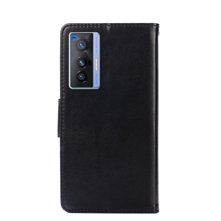 For vivo X70 Crystal Texture Leather Phone Case