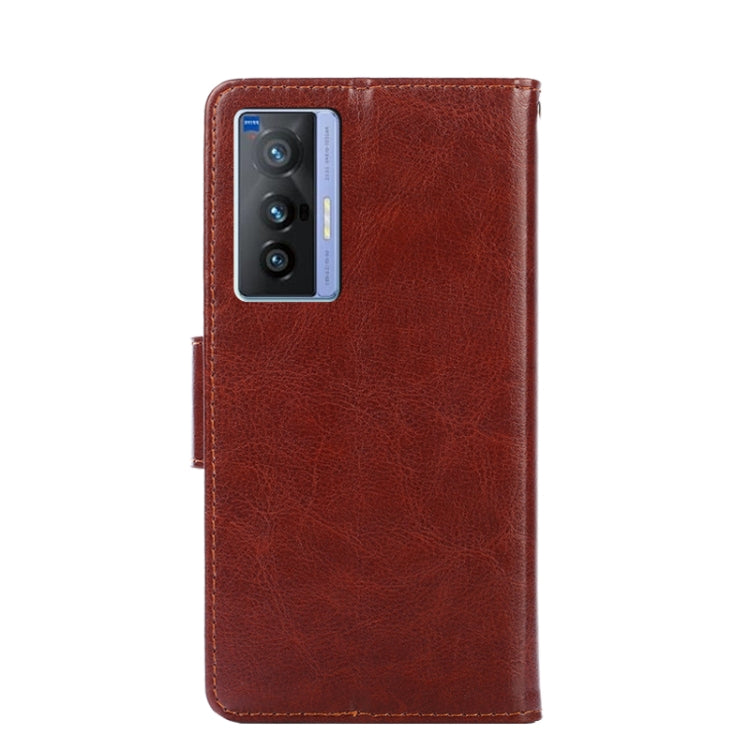 For vivo X70 Crystal Texture Leather Phone Case