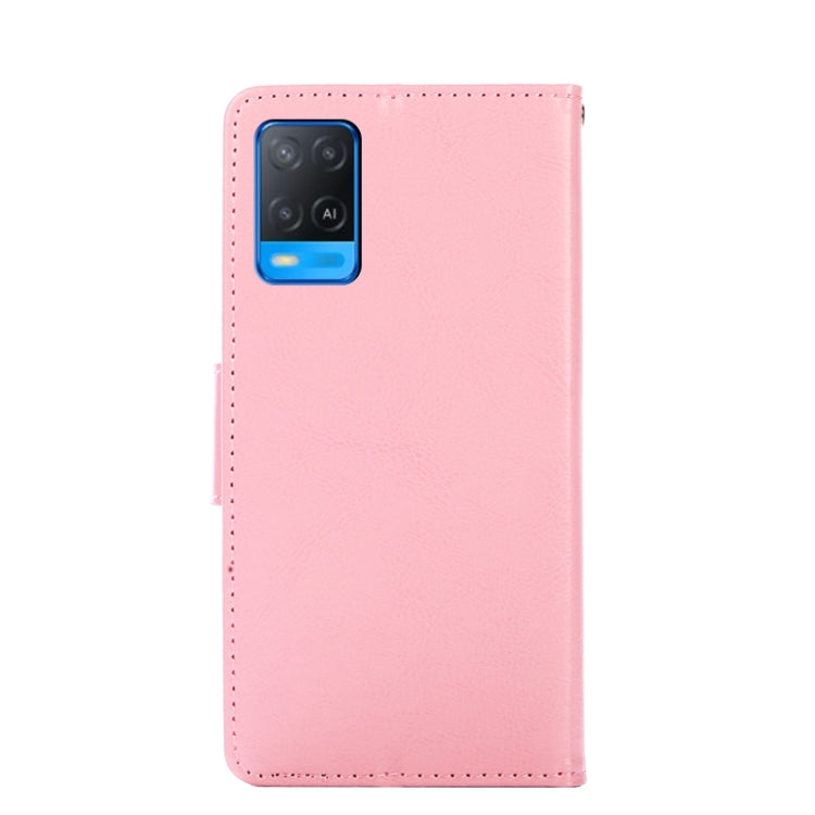 For OPPO A54 5G Crystal Texture Leather Phone Case