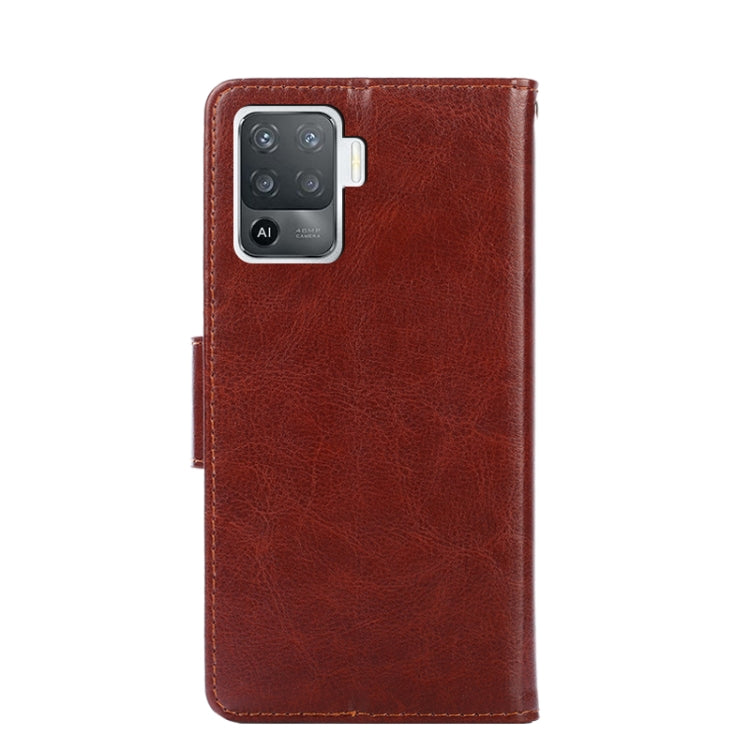 For OPPO A94 / F19 Pro Crystal Texture Leather Phone Case