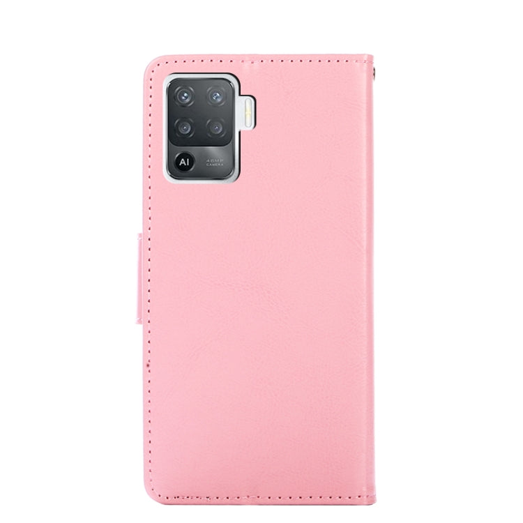 For OPPO A94 / F19 Pro Crystal Texture Leather Phone Case