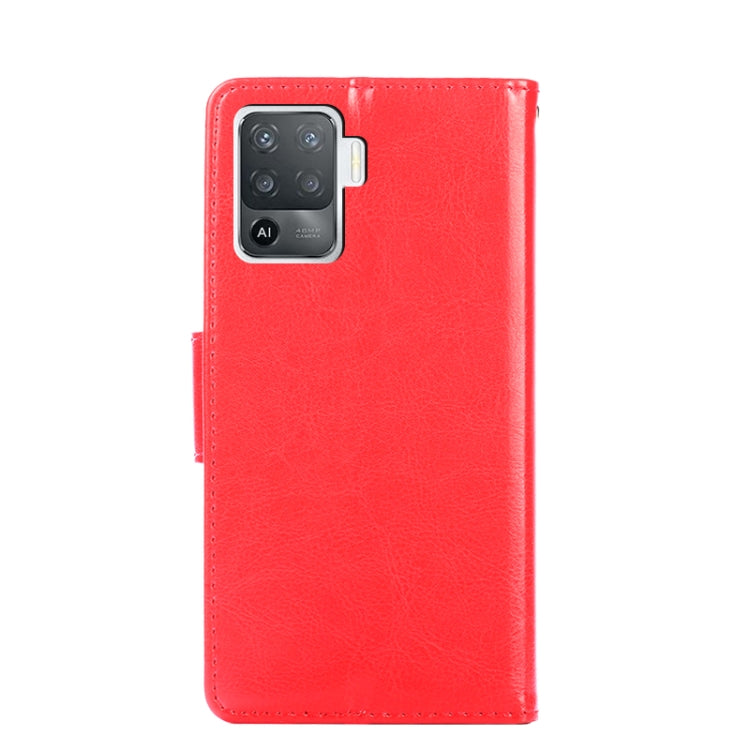 For OPPO A94 / F19 Pro Crystal Texture Leather Phone Case