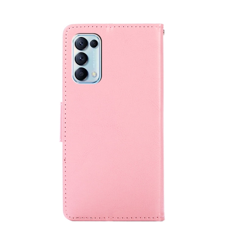 For OPPO Reno5 4G Crystal Texture Leather Phone Case