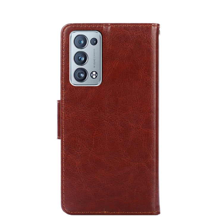 For OPPO Reno6 Pro+ 5G Crystal Texture Leather Phone Case