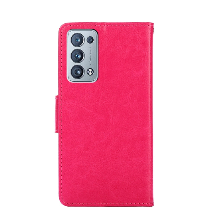 For OPPO Reno6 Pro+ 5G Crystal Texture Leather Phone Case