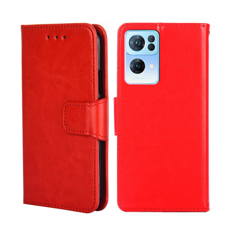 For OPPO Reno7 Pro 5G Crystal Texture Leather Phone Case
