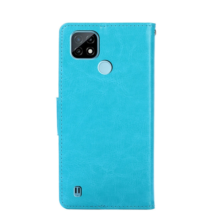 For OPPO Realme C21 Crystal Texture Leather Phone Case