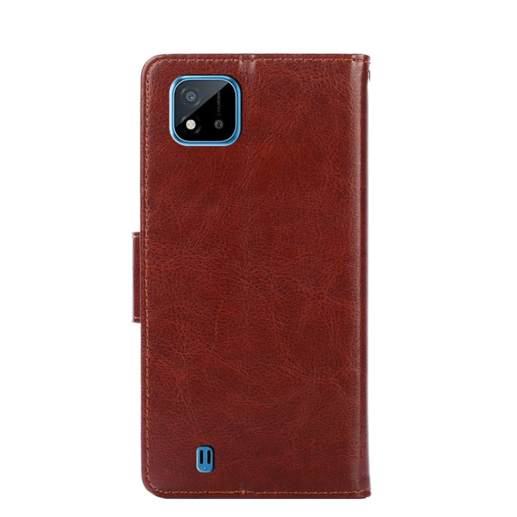 For OPPO Realme C20 Crystal Texture Leather Phone Case