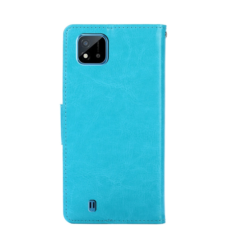 For OPPO Realme C20 Crystal Texture Leather Phone Case