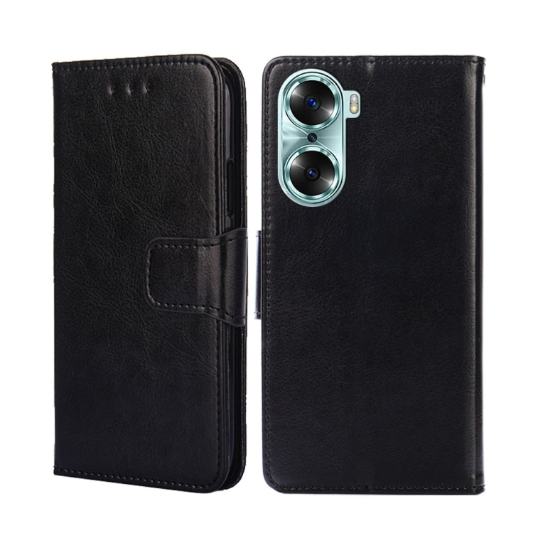 For Honor 60 Crystal Texture Leather Phone Case