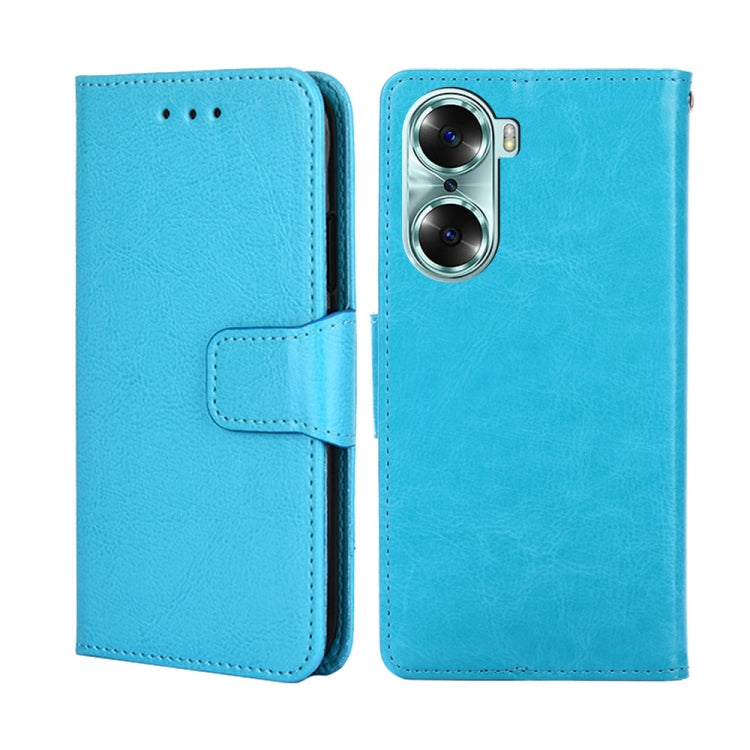For Honor 60 Crystal Texture Leather Phone Case