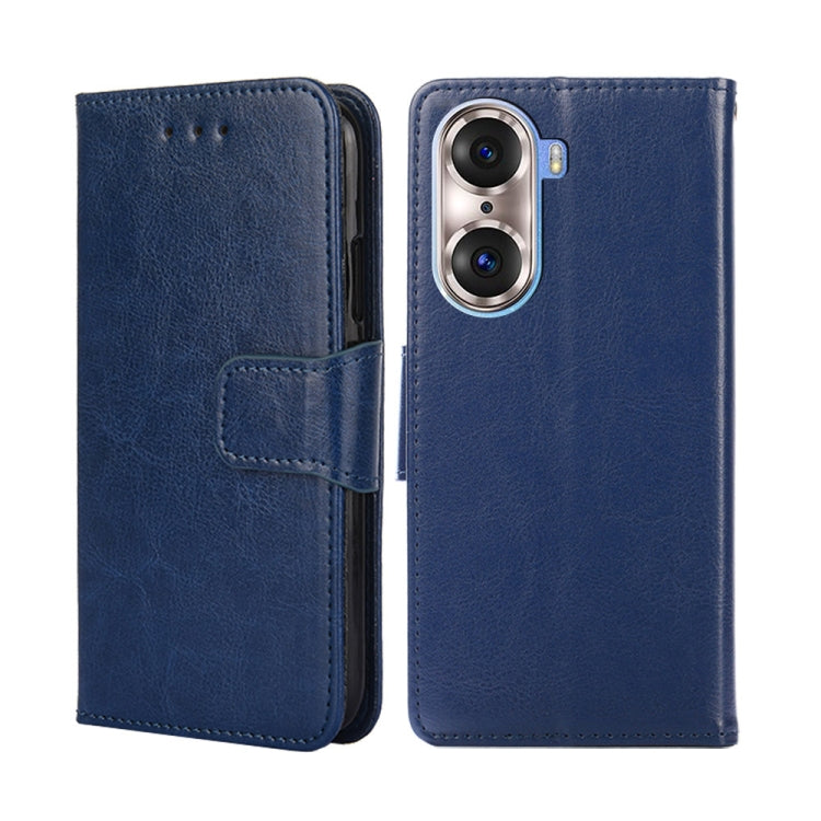 For Honor 60 Pro Crystal Texture Leather Phone Case