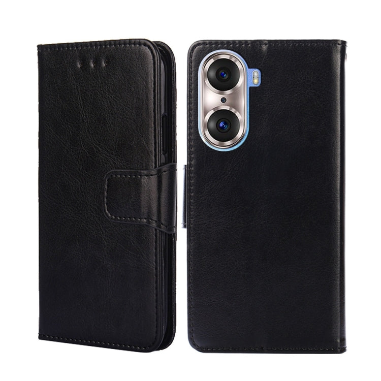 For Honor 60 Pro Crystal Texture Leather Phone Case