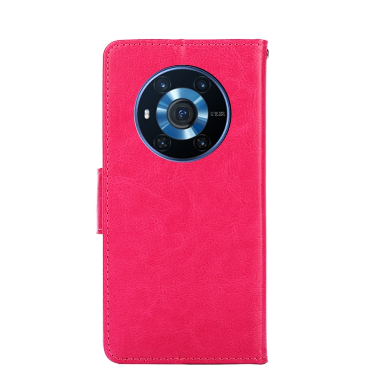 For Honor Magic3 Crystal Texture Leather Phone Case