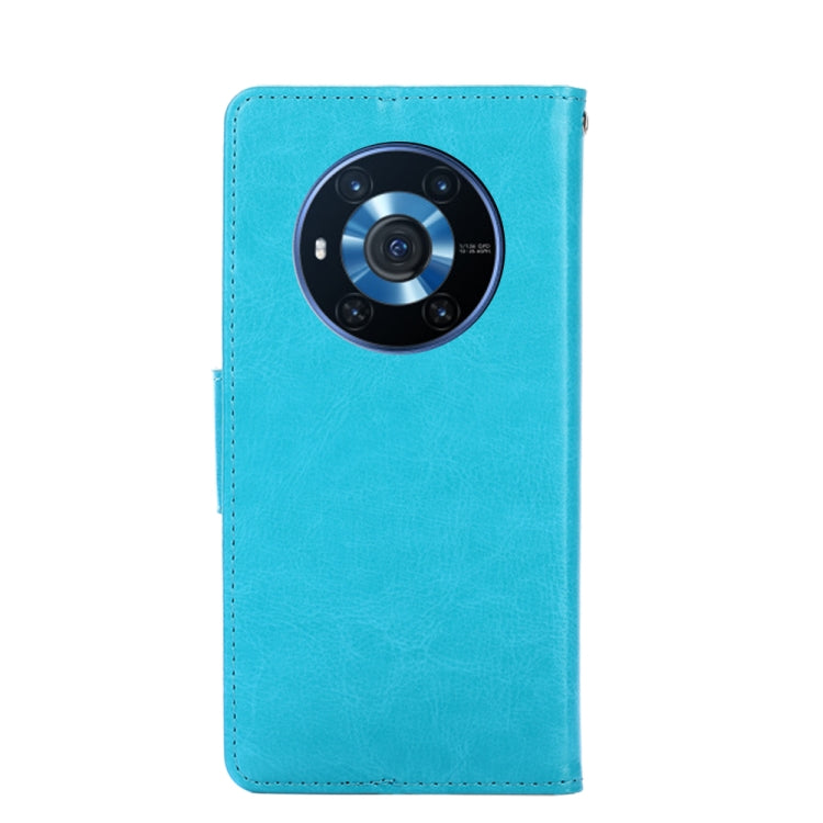 For Honor Magic3 Crystal Texture Leather Phone Case