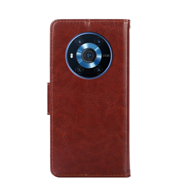 For Honor Magic3 Crystal Texture Leather Phone Case